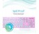 Promate Keymate-2 2.4Ghz Ultra-Slim Arabic Wireless Keyboard and Mouse, Pink 3 in UAE