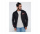 Lynk LY10047 Printed Bomber Jacket For Men L - Black 1 in UAE