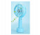 Portable Mini Air Conditioner Rechargeable USB Fan Water Spray - Blue 2 in OMAN