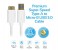 Promate LinkMate-U4L USB Type-A To Micro-B USB 3.0 flexShield PVC Coated Copper Cable for External Hard Drives - White 2 in OMAN