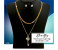 Gem Key Pendant Necklace Earring Gold Jewellery Set 61172629 1 in UAE