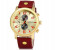 Curren 8192 Quartz Watch With Leather Band For Men Red 1 in OMAN