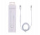 MH021 Lightning to 3.5 mm AUX Audio Wire Control Adapter Cable - 1 Meter, White 1 in KSA