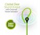 Promate Jazzy In Ear Wired Earhook Headphones with Built-In Microphone, Green 2 in UAE