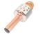 WSTER WS-858 Wireless Bluetooth Karaoke Microphone Speaker Handheld Mic - Rose Gold 3 in OMAN