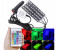 Car RGB LED Strip Light Atmosphere Lamps Car Interior Light With Remote - Big, Black 4 in KSA