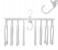 MFH-123 Multi Functional Cloths Magic Coat Hanger White 3 in UAE