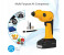 Promate PATROL-PRO.UK 250A/12V Emergency Jump Starter with Portable Electronic Air Compressor - Orange 5 in UAE