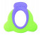 Bebe Confort 30000367 Stage 2 Teething Ring - White & Green 1 in UAE