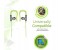Promate Glitzy Premium In Ear Noise Isolating Earhook Over-Ear Headphones, Green 4 in UAE