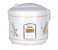 Nushi NS-5007 2 Litre Deluxe Rice Cooker with Steamer - White 1 in OMAN