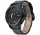 Weide UV 1609LB Mens Analog and Complete Calendar Watch Black and Blue 2 in OMAN