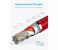 Anker A8452 Powerline II Plus Lightning Cable 3 ft Red 7 in UAE