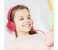 Promate Sonic Kid Friendly On Ear Stereo Wired Headset, Red 5 in UAE