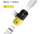 Mini Capsule 2 In 1 Portable Lightning Adapter with Charge & Listen Music Same Time 5 in UAE