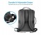 Promate Quest-BP 15.6 inch Travel Laptop BackPack with Multiple Pockets, Black 4 in UAE