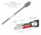 Promate LinkMate-MUL 2 in 1 Heavy Duty Fabric Sync Charge Cable - Grey 3 in UAE