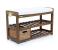 Royalford RF7677 Wooden Shoe Bench Rack - Brown 1 in UAE