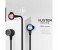Magnetic Wireless Bluetooth Sports Earphone with Built in Microphone and Volume Control XZ4 Multicolor 3 in OMAN