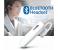 Light Weight Wireless Bluetooth Single Ear Mono Headset With Mic - White 1 in UAE