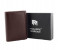 Philippe Morgan PM003 Men Leather Trifold Wallet Brown 1 in UAE
