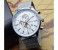 Curren 8227 Business Decorative Sub Dial Quartz Watch For Men Silver and White 2 in UAE