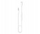 MH021 Lightning to 3.5 mm AUX Audio Wire Control Adapter Cable - 1 Meter, White 2 in KSA
