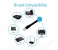 Promate Linkmate-L2 RJ45 CAT7 Ethernet LAN Network Flat Cable with High Speed Transmission, Black 5 in OMAN