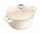 Lamart LT1060 2.5L Cast-Iron Pot with Lid, Cream 1 in UAE