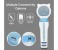 Promate Rockstar Kiddie Wireless Karaoke Microphone with Hi-Fi Wireless Speaker, Blue 3 in KSA