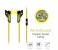 Promate Swank Ergonomic Comfort Fit Stereo Headset with Noise Isolation, Yellow 4 in UAE