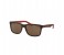 Polo Ralph Lauren Ph4098 560173 Rectangle Havana & Red Frame and Brown Mirrored Sunglasses for Unisex 1 in UAE