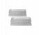 Royalford RF8890 2 Pieces Arabic Leather Tray - Silver 1 in UAE