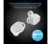 Promate Trueblue-2 High Definition True Wireless Stereo Earbuds with Portable Charging Case, White 2 in UAE