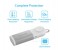 Promate Aurawatch 6700 mAh Power Bank with Ultra Fast USB Port, Silver 4 in UAE