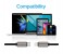 Promate LinkMate-LTC 3.1 Type-C to Lightning Connector Charge and Data Cable - Black 8 in OMAN
