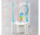 Suction Cups Bathroom Wall Toothbrush Holder - White 2 in KSA