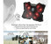 Promate AIRBASE-3 Ergonomic Laptop Cooling Pad with Silent Fan Technology - Black 2 in UAE
