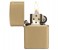 Zippo 204B Solid Brass Lighter Gold 2 in OMAN