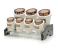 Royalford RF8297 Porcelain Slanting Shape Canister Set - 7 Pieces 1 in UAE