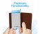 Promate RFIDWallet Ultra Slim Bifold Leather Wallet, Brown 7 in UAE