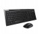 Rapoo 8200P Combo Wireless Optical Mouse & Keyboard - English, Black 17757 1 in OMAN
