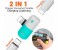 Mini Capsule 2 In 1 Portable Lightning Adapter with Charge & Listen Music Same Time 3 in UAE