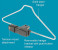 3XR Coat Hanger With Easy Mount Base - Silver 5 in KSA