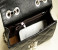 AKM AM06 Diagonal Retro Fashion 2 PC Messenger Bag - Black & Biege 5 in UAE