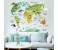 Animal World map Wall sticker WRM010 Assorted 1 in OMAN