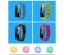 C12 Fitness Tracker Bluetooth Smart Bracelet Heart Rate Monitor - Black 7 in UAE
