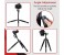 Promate Precise-155 Lightweight 5-Section Adjustable Aluminum Tripod Monopod with Dual Bubble Level, Black 2 in UAE