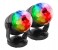 Sound Control LED Rotating RGB -DJ Light with Ceiling and Wall Suction LDJ3 Black 2 in UAE