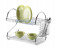 Delcasa DC1025 Stainless Steel 2 Layer Dish Rack - Silver 1 in UAE